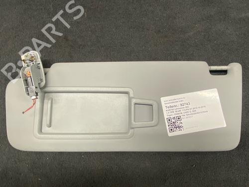 Left sun visor AUDI A3 Limousine (8VS, 8VM) 1.0 TFSI | BP32438453I1 - Image 3