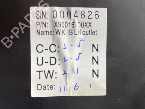 Air vent JEEP GRAND CHEROKEE IV (WK, WK2) 3.0 CRD V6 4x4 | BP32445917I21 