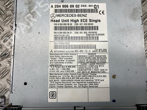 Radio MERCEDES-BENZ C-CLASS T-Model (S204) C 220 CDI (204.202) | BP30470854E6