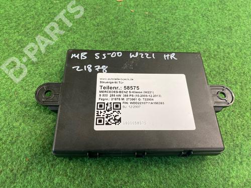 Electronic module MERCEDES-BENZ S-CLASS (W221, V221) S 500 (221.071, 221.171) | BP10354408M83 