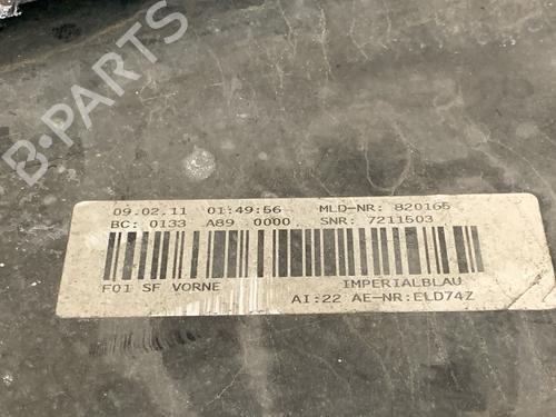 Front bumper BMW 7 (F01, F02, F03, F04) 750 i, Li xDrive | BP23864925C7 