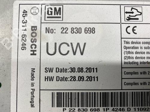 Radio OPEL INSIGNIA A (G09) 2.0 CDTI (68) | BP30975238E6