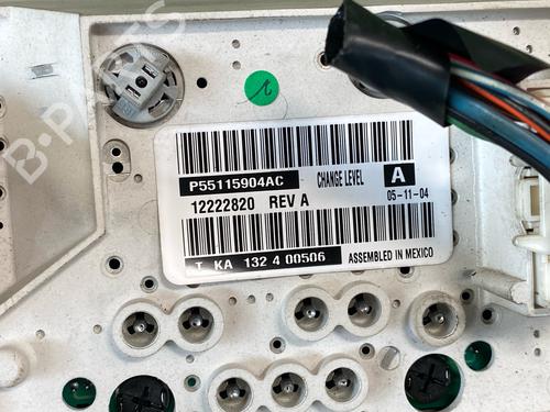Climate control JEEP GRAND CHEROKEE II (WJ, WG) 2.7 CRD 4x4 | BP18136620I5 