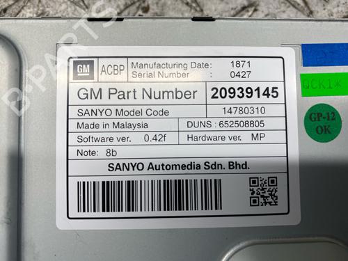 Multifunctionele display OPEL INSIGNIA A (G09) 2.0 CDTI (68) | BP30975237C48