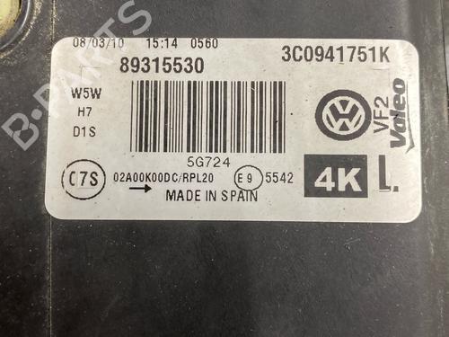 Left headlight VW PASSAT B6 (3C2) 2.0 BlueTDI | BP36433375C28 - Image 8
