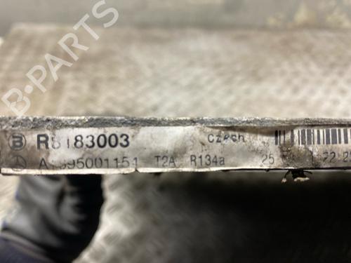 AC radiator MERCEDES-BENZ A-CLASS (W169) A 180 (169.032, 169.332) | BP31115026M32 