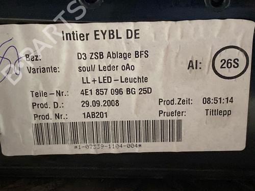 Boîte à gants AUDI A8 D3 (4E2, 4E8) 4.2 TDI quattro | BP29971833C95