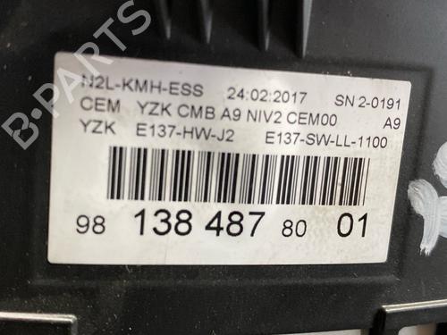 Instrument cluster PEUGEOT 2008 I (CU_) 1.2 THP 110 / PureTech 110 | BP33690552C47 - Image 7