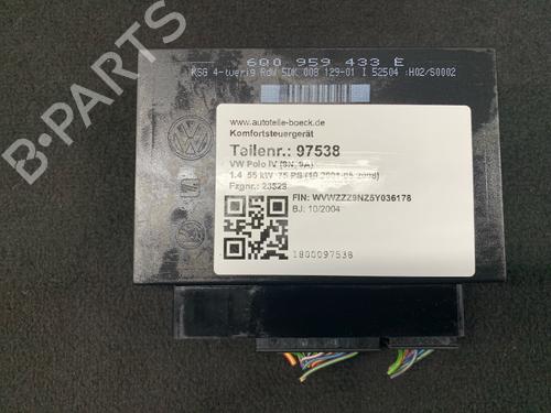 Used Electronic module Electronic module VW POLO IV (9N_, 9A_) 1.4 16V (75 hp) 40495338 40495338