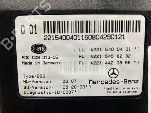 Electronic module MERCEDES-BENZ S-CLASS (W221, V221) S 350 4-matic (221.087, 221.187) | BP36132354M83 - Image 7