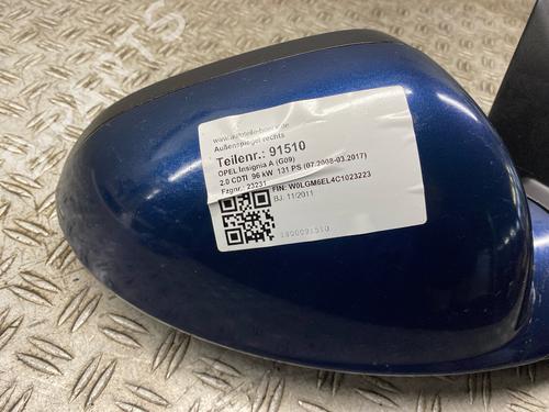 Right mirror OPEL INSIGNIA A (G09) 2.0 CDTI (68) | BP31013936C27 