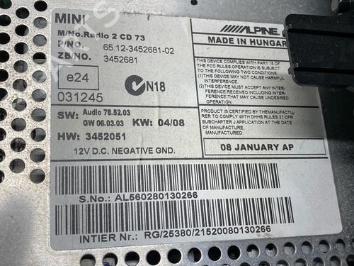 Radio MINI MINI (R56) Cooper S | BP28472023E6 