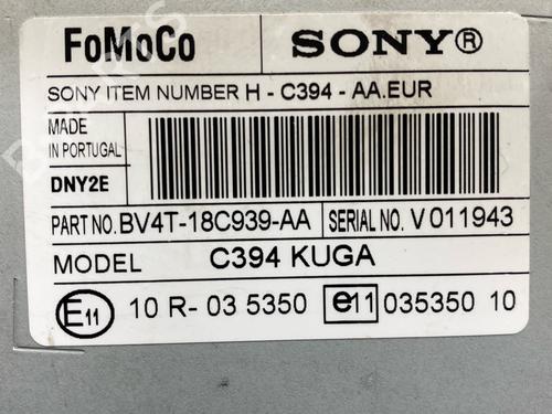 Radio FORD KUGA I 2.0 TDCi 4x4 | BP31612415E6 