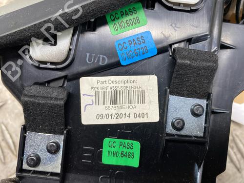 Air vent NISSAN QASHQAI II (J11, J11_) 1.2 DIG-T | BP27631119I21 