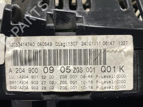 Instrument cluster MERCEDES-BENZ C-CLASS T-Model (S204) C 180 CGI (204.249) | BP30641226C47 