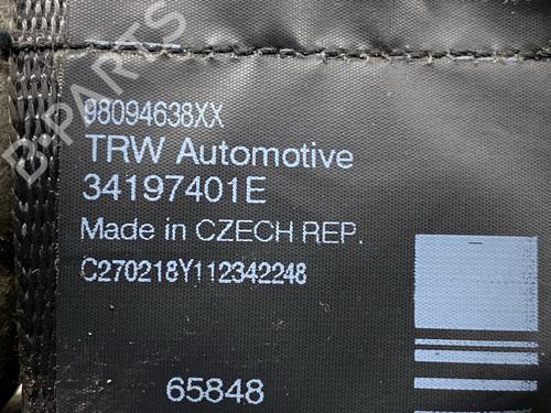 Front right seatbelt OPEL GRANDLAND / GRANDLAND X (A18, P1UO) 1.2 (75) | BP32305227I25 