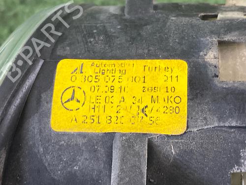 Left front fog light MERCEDES-BENZ A-CLASS (W169) A 160 (169.031, 169.331) | BP16920856C30 