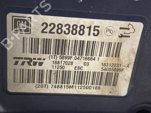 ABS pump OPEL INSIGNIA A Sports Tourer (G09) 2.0 CDTI (35) | BP29828279M43 