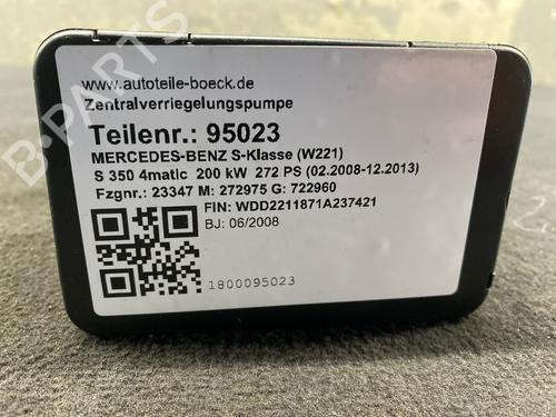 Used Central lock pump Central lock pump MERCEDES-BENZ S-CLASS (W221, V221) S 350 4-matic (221.087, 221.187) (272 hp) 35958055 35958055