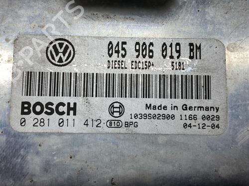 Engine control unit (ECU) SKODA FABIA I (6Y2) 1.4 TDI | BP29480631M57 