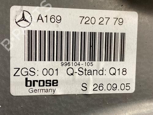 Front left window mechanism MERCEDES-BENZ A-CLASS (W169) A 160 CDI (169.006, 169.306) | BP30398407C22 