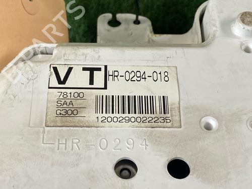 Instrument cluster HONDA JAZZ II (GD_, GE3, GE2) 1.3 iDSi (GD1) | BP17972700C47 