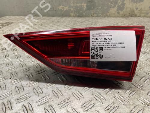 Used Right tailgate light Right tailgate light AUDI A3 Limousine (8VS, 8VM) 1.0 TFSI (115 hp) 32476157 32476157