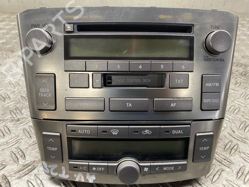 Used Radio TOYOTA AVENSIS (_T25_) 1.6 VVT-i (ZZT250_, ZZT250R) (110 hp) 24541092