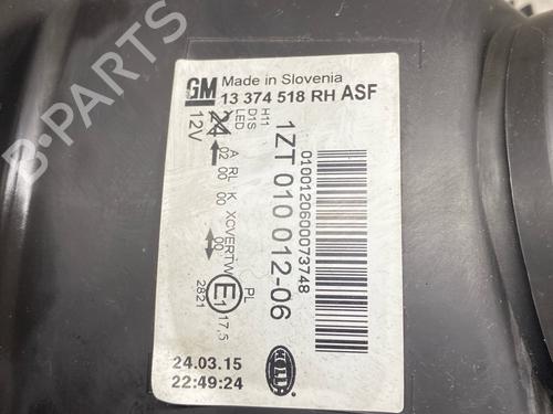 Right headlight OPEL ASTRA J Sports Tourer (P10) 1.6 CDTi (35) | BP27188621C29 