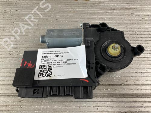 Used Right rear window motor VW TOUAREG (7LA, 7L6, 7L7) 3.0 V6 TDI (240 hp) 15108364
