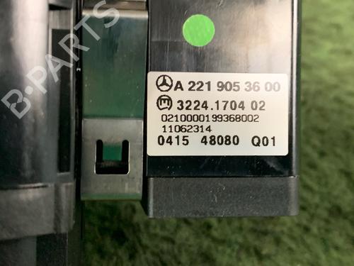 Headlight switch MERCEDES-BENZ S-CLASS (W221, V221) S 400 Hybrid (221.095, 221.195) | BP20650875I24 