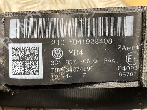 Front right seatbelt VW PASSAT B6 Variant (3C5) 2.0 TDI | BP31714298I25 