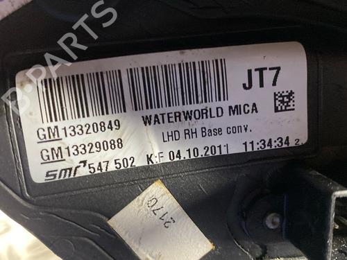 Right mirror OPEL INSIGNIA A (G09) 2.0 CDTI (68) | BP31013936C27 