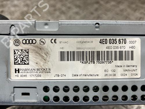 Modulo elettronico AUDI A8 D3 (4E2, 4E8) 4.2 TDI quattro | BP29971837M83