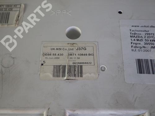 Instrument cluster MAZDA 2 (DY) 1.4 | BP4935318C47 