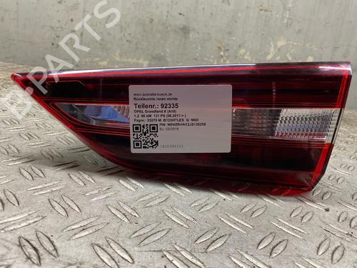Used Right tailgate light Right tailgate light OPEL GRANDLAND / GRANDLAND X (A18, P1UO) 1.2 (75) (131 hp) 36313666 36313666