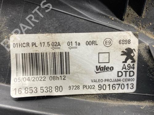 Right headlight PEUGEOT 2008 I (CU_) 1.2 THP 110 / PureTech 110 | BP33697992C29 - Image 9