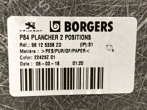 Luggage compartment floor OPEL GRANDLAND / GRANDLAND X (A18, P1UO) 1.2 (75) | BP32305206I33