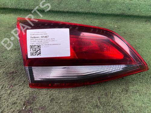 Used Left tailgate light OPEL ASTRA K Sports Tourer (B16) 1.6 CDTi (35) (136 hp) 24626929