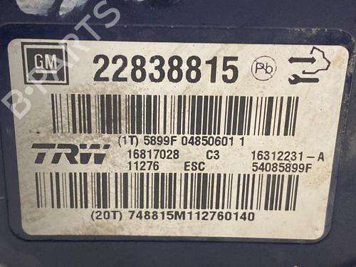 ABS pump OPEL INSIGNIA A (G09) 2.0 CDTI (68) | BP31013954M43 