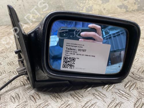 Retrovisor derecho BMW 7 (E32) 730 i, iL (188 hp) 33018372