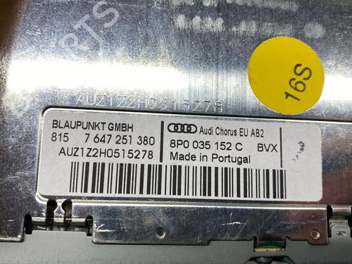Radio AUDI A3 Sportback (8PA) 1.8 TFSI | BP25470127E6 