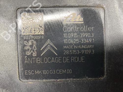 ABS pump PEUGEOT 2008 I (CU_) 1.2 THP 110 / PureTech 110 | BP33698015M43  - Image 8
