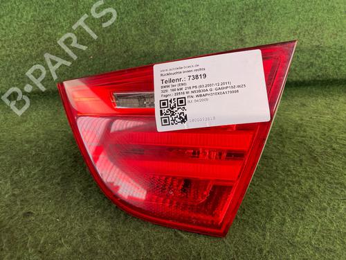 Used Right tailgate light BMW 3 (E90) 325 i (218 hp) 17075074