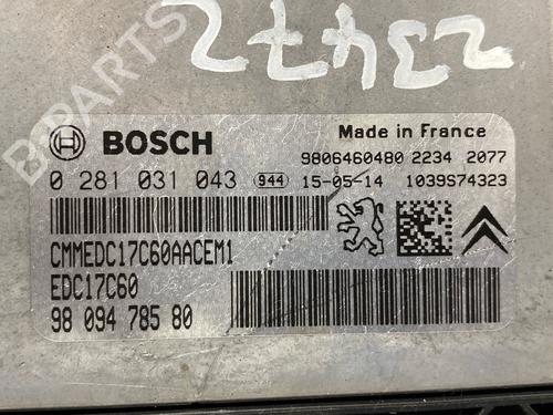 Engine control unit (ECU) PEUGEOT PARTNER Box Body/MPV 1.6 BlueHDi 100 | BP39685553M57 - Image 7