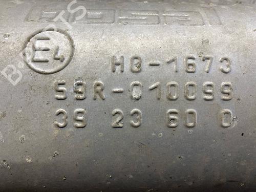 Exhaust system OPEL AGILA (B) (H08) 1.2 (F68) | BP23497002M121 