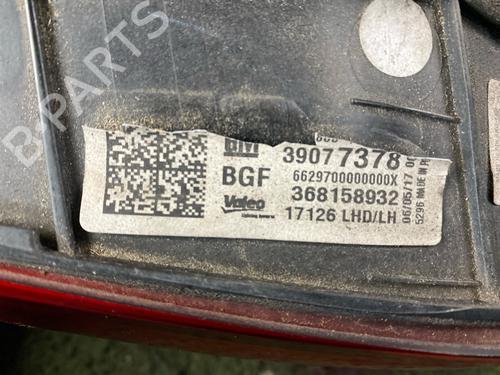 Left tailgate light OPEL ASTRA K Sports Tourer (B16) 1.6 CDTi (35) | BP24626929C79 