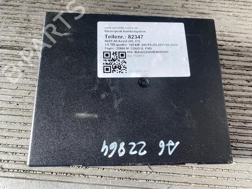 Used Electronic module AUDI A6 C7 Avant (4G5, 4GD) 3.0 TDI quattro (245 hp) 22803609
