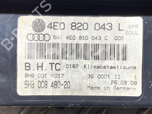 Mando climatizador AUDI A8 D3 (4E2, 4E8) 4.2 TDI quattro | BP29892204I5