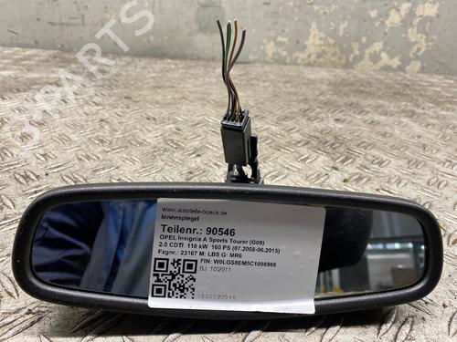 Used Rear mirror OPEL INSIGNIA A Sports Tourer (G09) 2.0 CDTI (35) (160 hp) 29825895